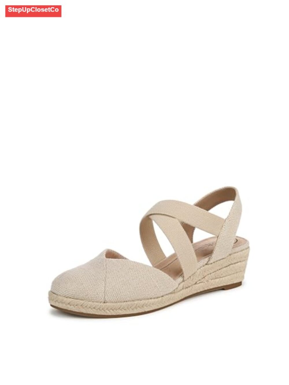 Women's Espadrille Wedge Sandals with Soft System Comfort